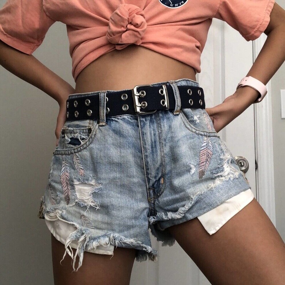 American Eagle Festival Shorts Size 2